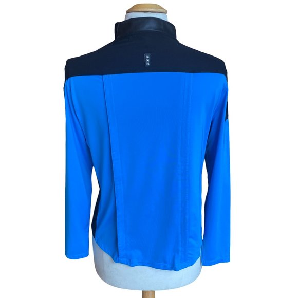 Jamie Sadock Jacket Blue Black Cycling Biking Golf Active Sporty Performance-S - Picture 10 of 14
